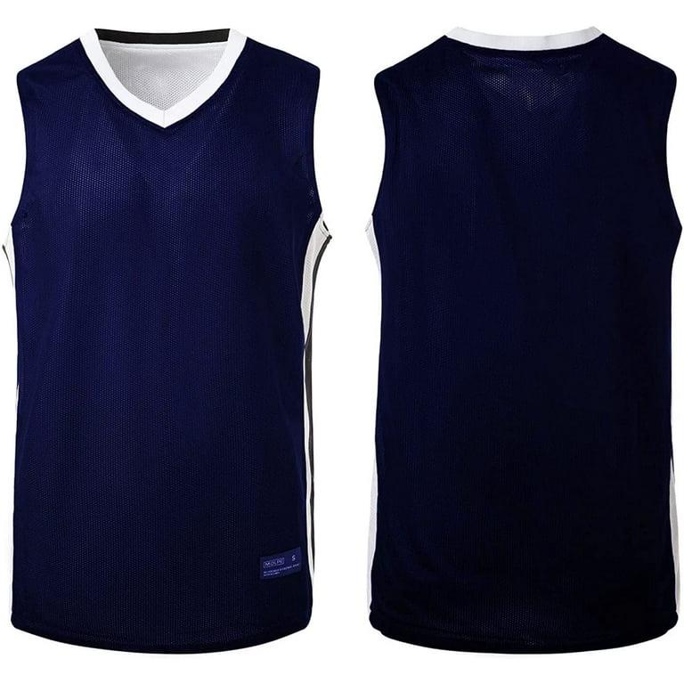 ARTORE Reversible Basketball Jersey for Men, Black and White Adult Basketball  Uniform, Blank Basketball Jersey for Custom - Walmart.com